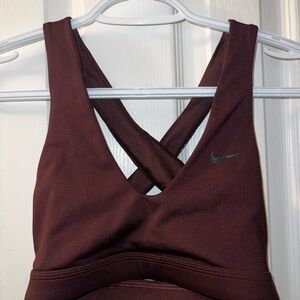 Nike Women's Burgundy Sports Bra